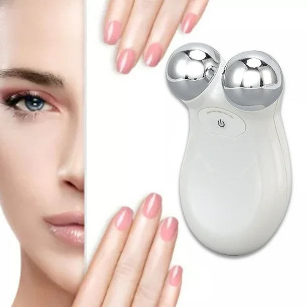 Rejuvenecimiento facial masajeador microcorriente